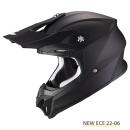 Scorpion VX-16 Evo Air Solid cross helmet
