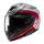 HJC RPHA 71 Mapos MC1SF Integralhelm schwarz grau rot M