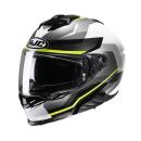 HJC i71 Nior MC3H Integralhelm weiß grau gelb XL