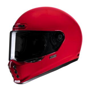 HJC V10 Solid Retro Integralhelm deep red