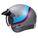HJC V31 Byron MC21SF Jethelm grau blau rot XXL