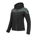 Rusty Stitches Ann Motorradjacke Damen black oil...