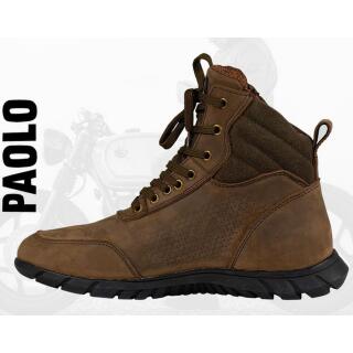 Rusty Stitches Paolo motorcycle shoes