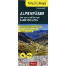 FolyMaps Alpenpässe Karte foliert