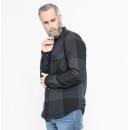 John Doe Motoshirt Grey Black Big Block XS