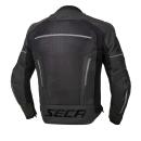 SECA Hooligan Air leather motorcycle jacket black 54