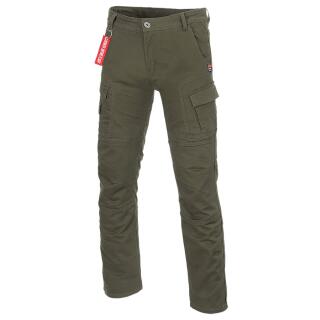 Büse Fargo Motorradjeans Damen oliv 34