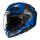HJC F71 Bard MC2SF Integralhelm schwarz blau S
