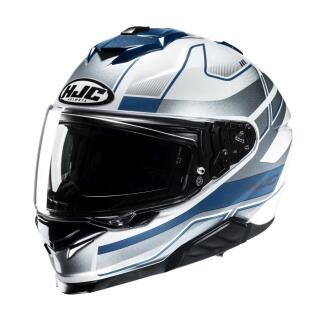 HJC i71 Iorix MC2 Integralhelm blau weiß grau M