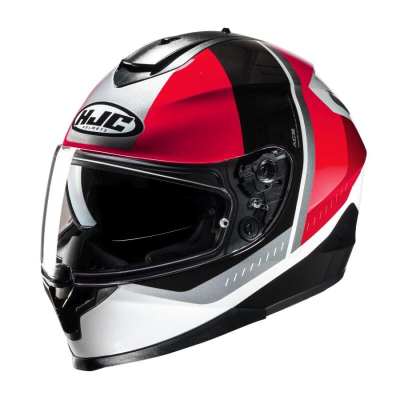 Coup d'oeil sur le casque moto i71 sport touring polycarbone de HJC's