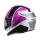 HJC C70N Alia MC8 Integralhelm schwarz weiß pink XS
