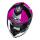 HJC C70N Alia MC8 Integralhelm schwarz weiß pink XS