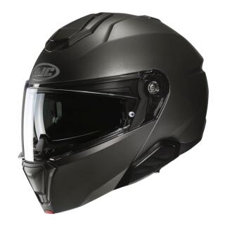 HJC i91 Solid semi mat titanium casque modulable