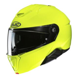 HJC i91 solid fluo flip-up helmet