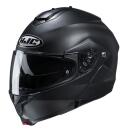 HJC C91N Solid matt black flip-up helmet