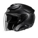 HJC F31 Solid matt black jet helmet