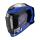 Scorpion Exo-R1 Evo Air Blaze Integralhelm schwarz blau M