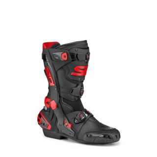 Sidi Rex Air Bottes moto noir blanc 47