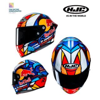 HJC RPHA 1 Red Bull Misano GP full face helmet