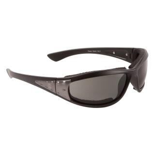 PiWear Detroit SM Motorradbrille für schmale Gesichter – Dark Smoke