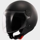 LS2 OF558 Sphere Lux II Solid matt black jet helmet