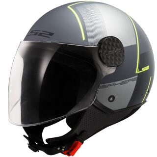 LS2 OF558 Sphere Lux II Firm matt titanium  casque jet