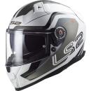 LS2 FF811 Vector II Alizer Integralhelm schwarz rot