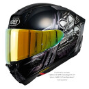 Shoei X-SPR PRO Crosslogo TC-5 Integralhelm schwarz grau weiß S