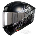 Shoei X-SPR PRO Crosslogo TC-5 Integralhelm schwarz grau weiß S