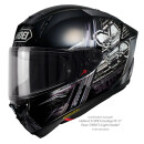Shoei X-SPR PRO Crosslogo TC-5 Integralhelm schwarz grau weiß S