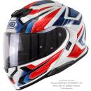Shoei Neotec 3 Anthem TC-10 Klapphelm blau weiß rot L
