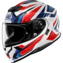 Shoei Neotec 3 Anthem TC-10 Klapphelm blau weiß rot...