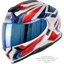Shoei Neotec 3 Anthem TC-10 Klapphelm blau weiß rot XXL