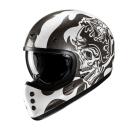 HJC V60 Flame MC27 retro full face helmet