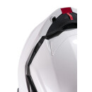 HJC F100 white flip-up helmet