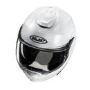 HJC F100 white flip-up helmet