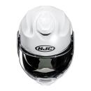 HJC F100 white flip-up helmet