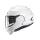 HJC F100 white flip-up helmet