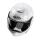 HJC F100 blanc casque modulable