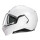 HJC F100 blanc casque modulable