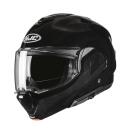 HJC F100 metallic schwarz casque modulable