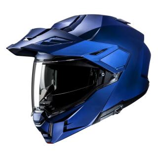 HJC i80 Solid flip-up helmet matt blue metal