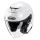 HJC i31 Solid white jet helmet