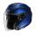 HJC i31 Solid matt blue metal jet helmet