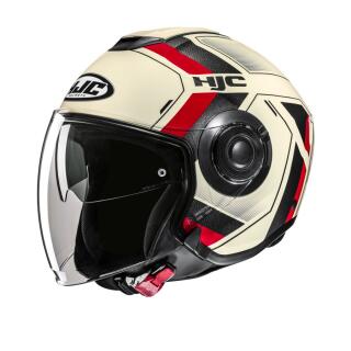 HJC i40N Velu MC1 jet helmet