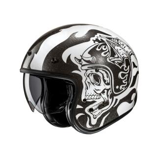 HJC V31 Flame MC5 jet helmet