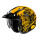 HJC V31 Flame MC3 jet helmet