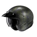 HJC V31 Flame MC4SF jet helmet