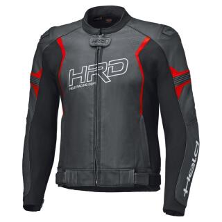 Held Street Rocket 4 Top Lederjacke Herren schwarz rot