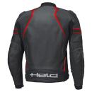 Held Street Rocket 4 Top Lederjacke Herren schwarz rot